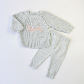 Ensemble tricot bébé Star Love