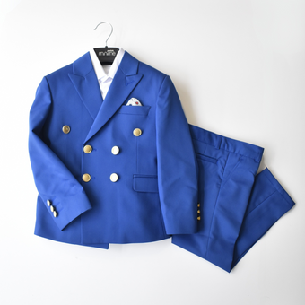 Golden Buttons Boys Suit