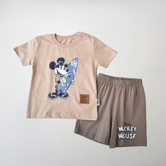 Surfer Mouse Casual Short Set