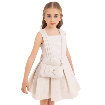 Robe de soirée rose Stardust pour filles