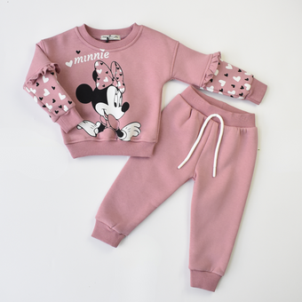 Ensemble décontracté Minnie Polka pour filles