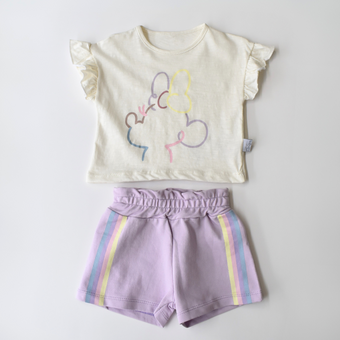 Ensemble décontracté Minnie Silhouette pour filles