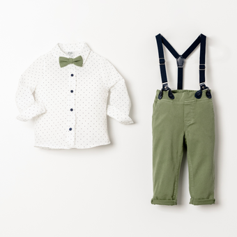 Ensemble formel en coton Mini Milo