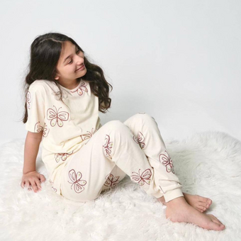 Ensemble de pyjama pour filles Beauty Butterfly