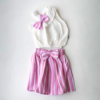 Linen Lily Girls Casual Set
