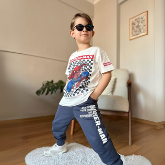 Ensemble de jogging en coton Spidy Power