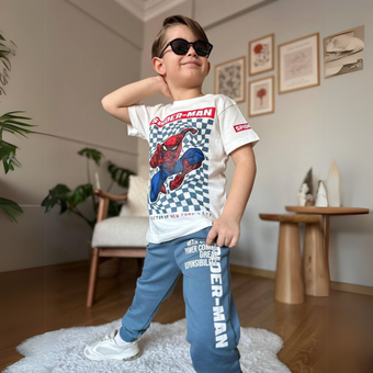 Ensemble de jogging en coton Spidy Power