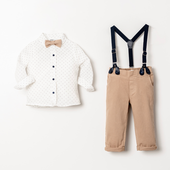 Ensemble formel en coton Mini Milo