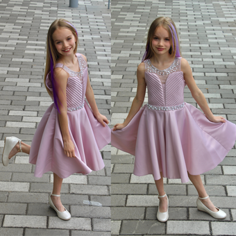 Robe formelle de filles de fée de fleurs