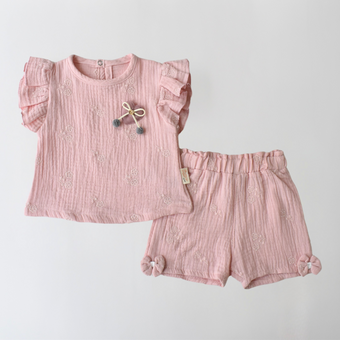 Ensemble décontracté Hayley Heart pour filles