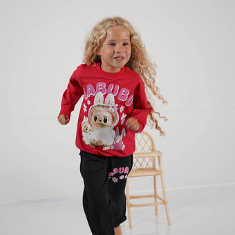 La-Bu-Bu Family Girls Jogger Set