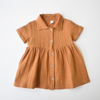 Sunshine Days Girls Cotton Dress
