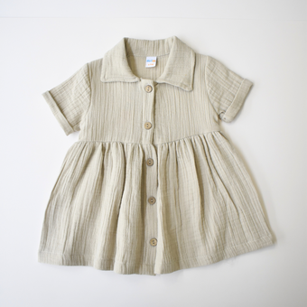 Sunshine Days Girls Cotton Dress