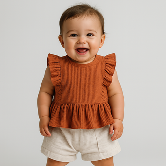 Lovely Mia Girls Cotton Set