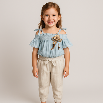 Radiant Zoe Girls Casual Set