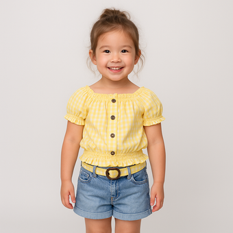 Ensemble en jean Picnic Chic pour filles