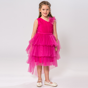 Robe Courte Fanny Fushia