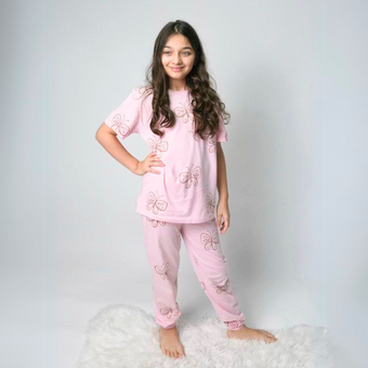 Ensemble de pyjama pour filles Beauty Butterfly