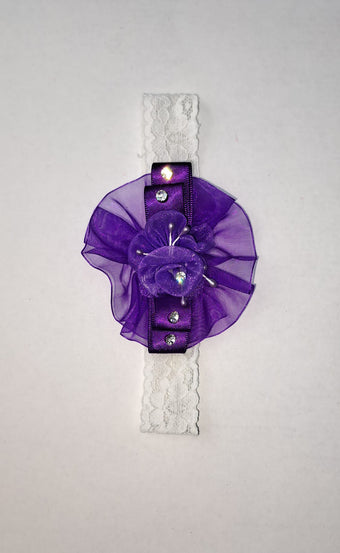 Bandeau doux pour bébé fille