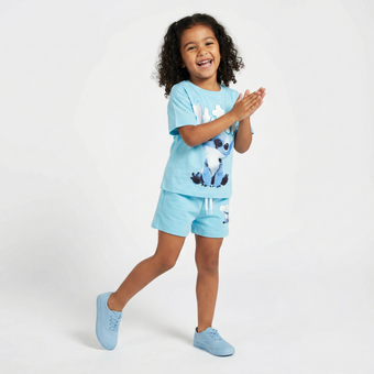 Ohana Vibes Girls Short Set