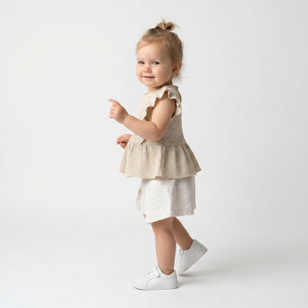 Lovely Mia Girls Cotton Set