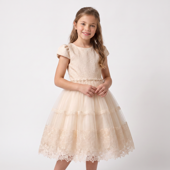 Lacy's Cap Sleeve Dress