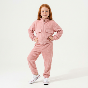 Double Pocket Girls Casual Set