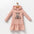 Robe à capuche confortable pour fille