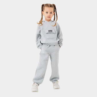 Pocket Design Girls Casual Set