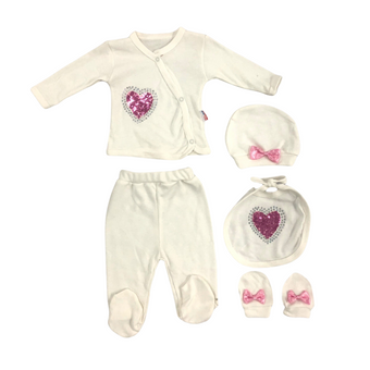 Ensemble pyjama bébé Le Petit Coeur