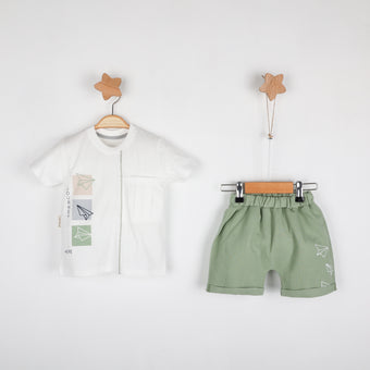 Ensemble short décontracté Journey pour bébé garçon