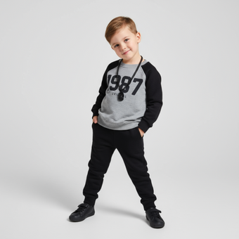 Ensemble décontracté Happy Signature pour filles