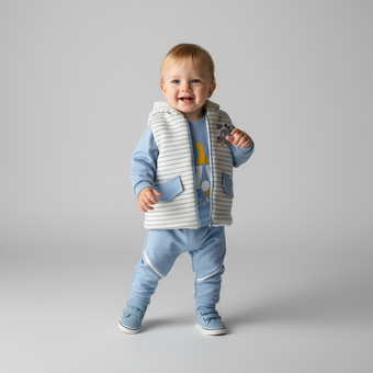 Comfy & Striped Jogger Set