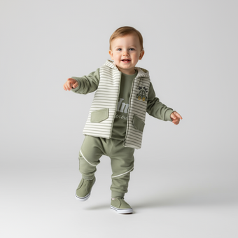 Comfy & Striped Jogger Set