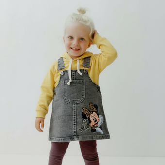 Pocket Mimi Girls Denim Set