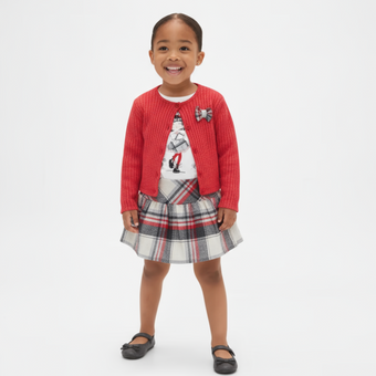 Dancing Daisy Girls Skirt Set