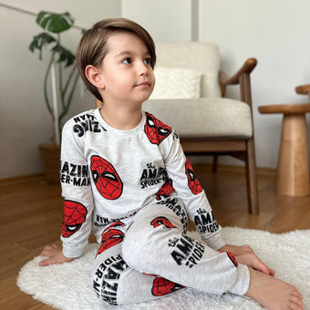 The Amazing Spider Cotton Pyjama Set