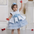 Robe de soirée pour bébé crème Belle