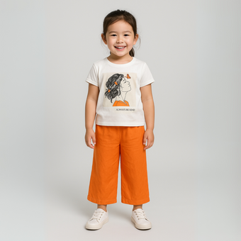 Ensemble décontracté pour filles Butterfly Beauty