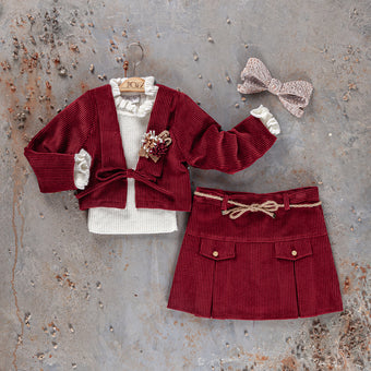 Cet ensemble décontracté pour filles au look des années 90