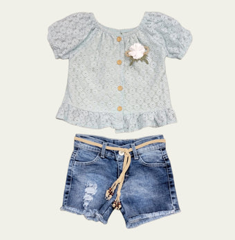 Ensemble décontracté pour filles Cowgirl gâtées