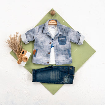 Ensemble décontracté Fresh King pour garçons