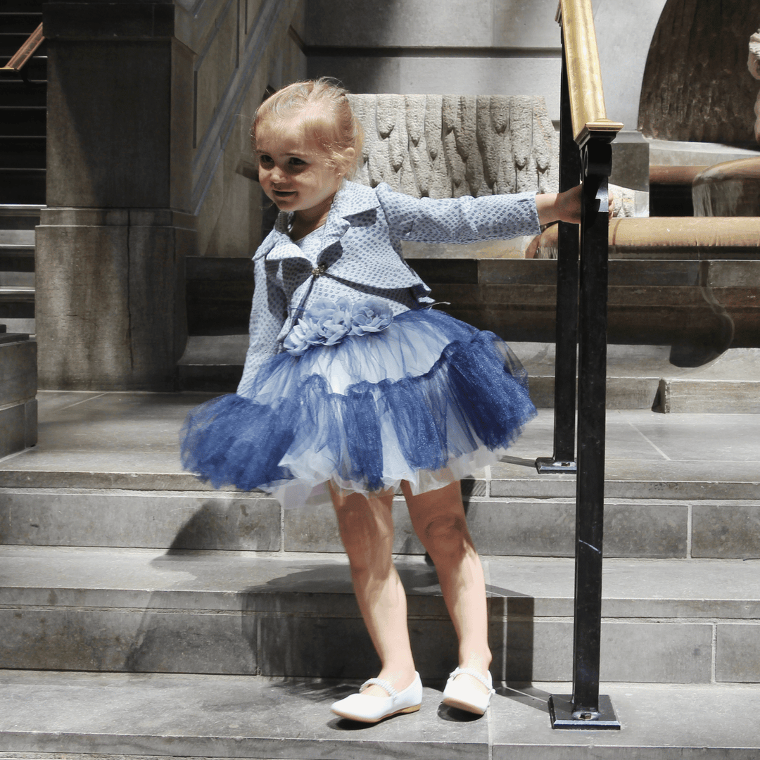 Petite Ariana Formal Girls Dress & Jacket