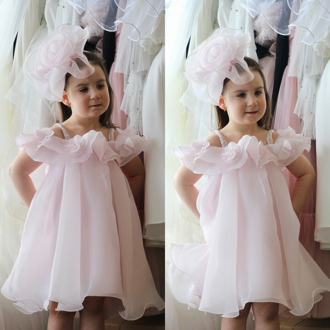 Robe européenne Ophelia en organza