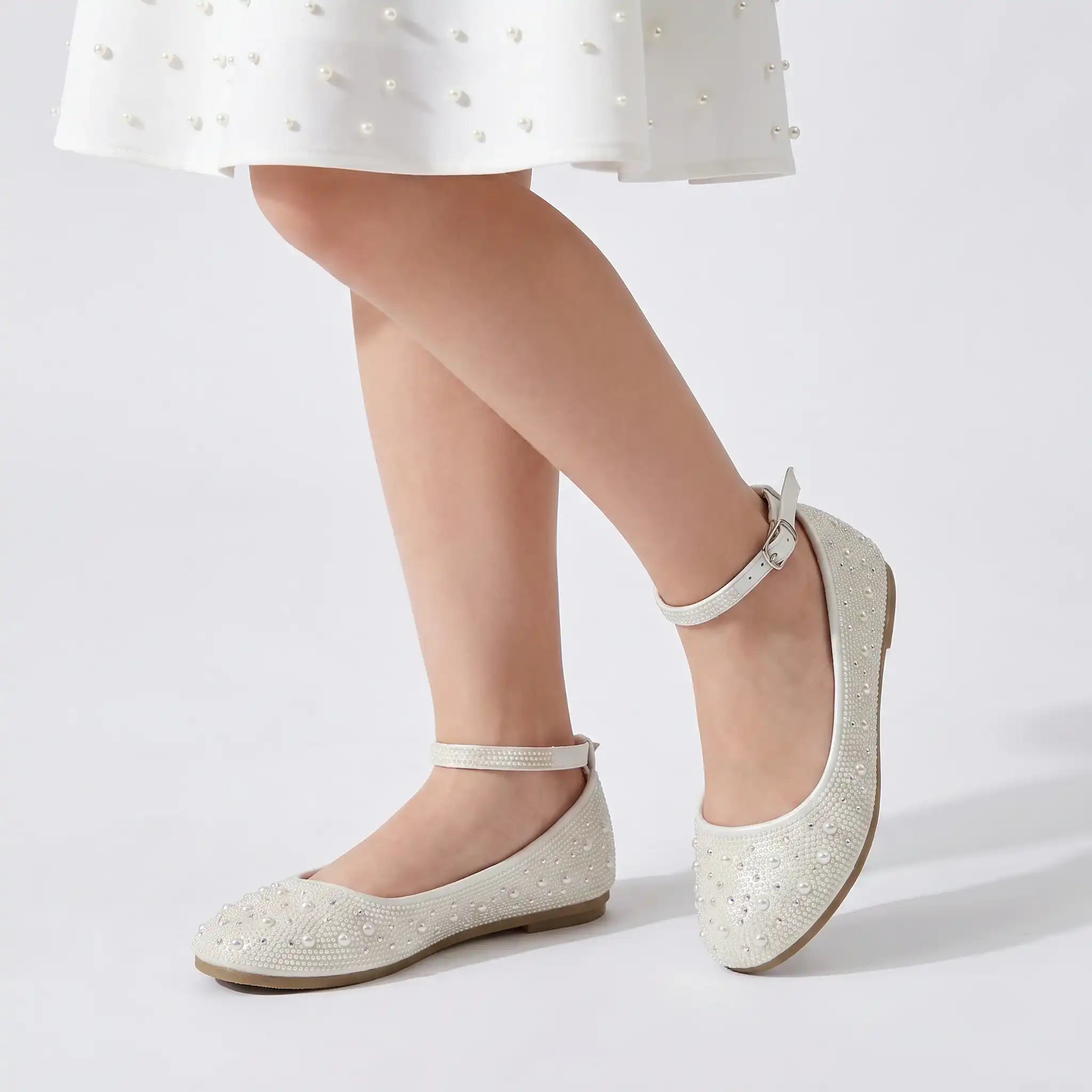 Chaussures de ballerine scintillantes de Mariana