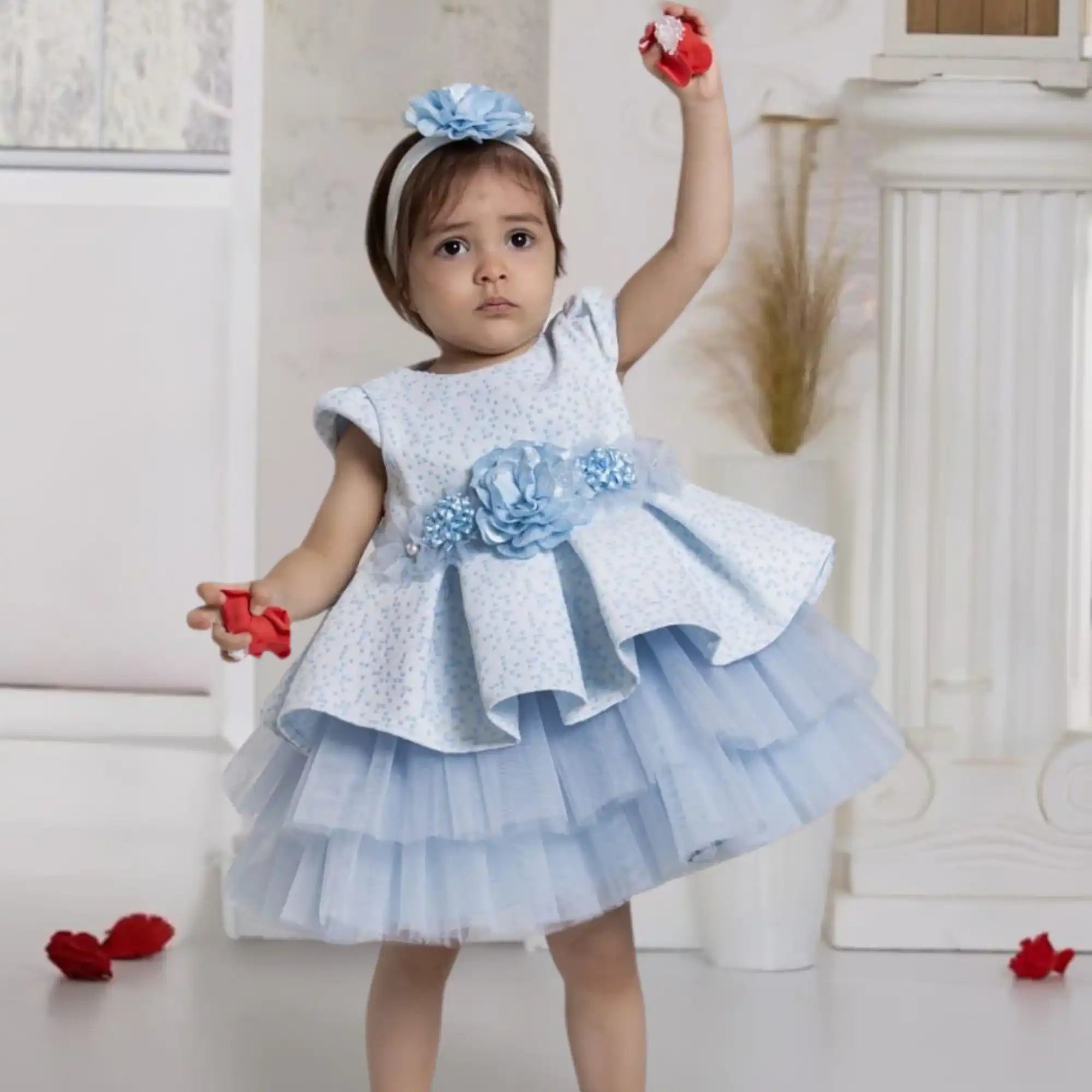 Cream Belle Formal Baby Dress