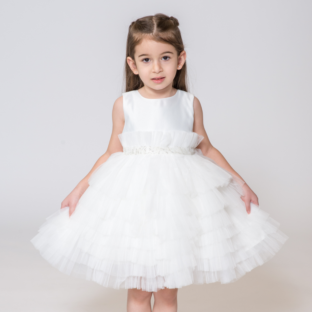 Blanco Short Rain Dress