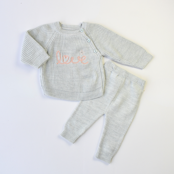 Star Love Baby Knit Set