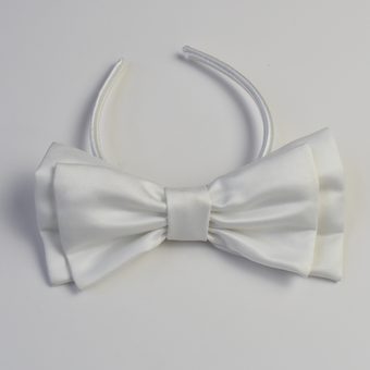 Satin Bow Headpiece