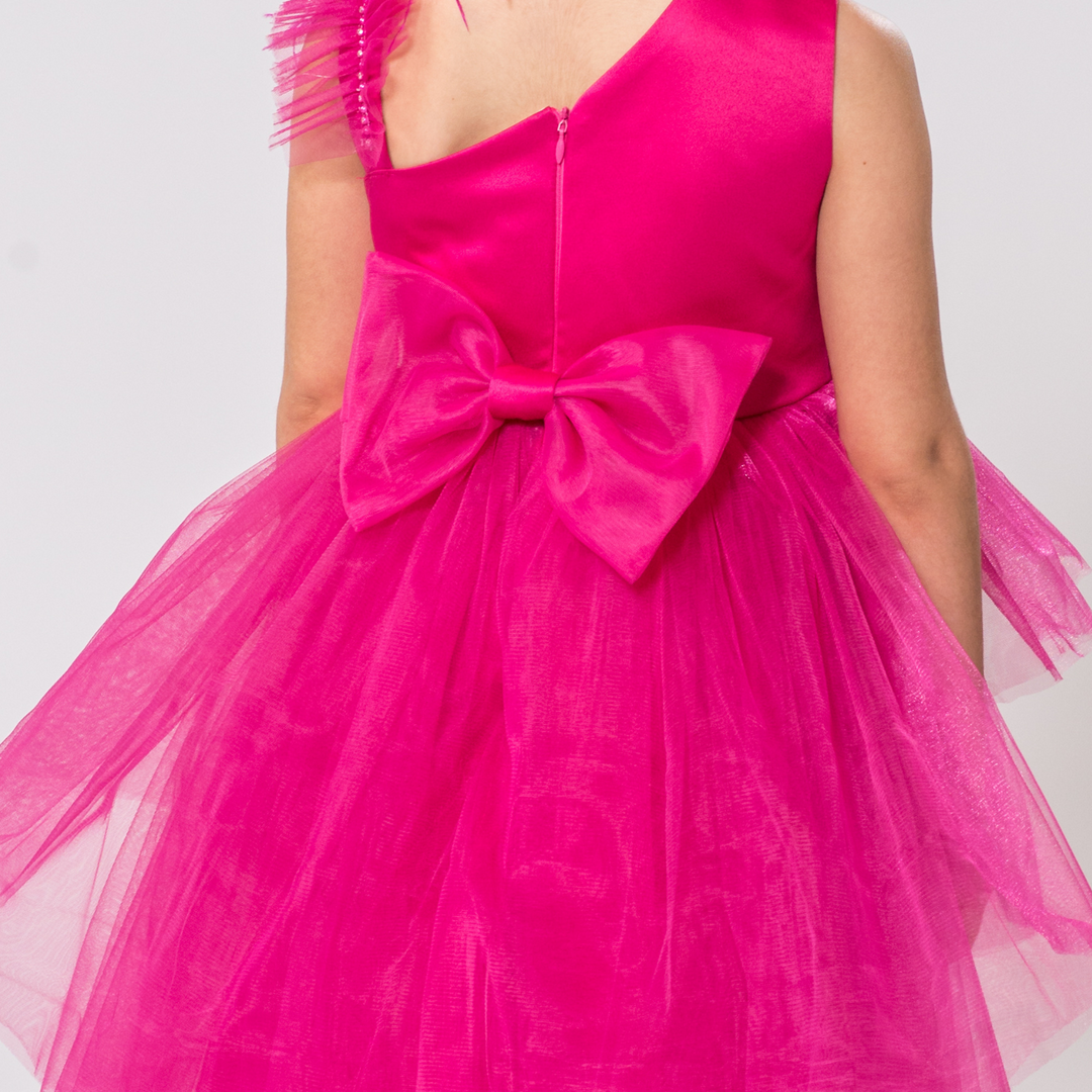 Robe Courte Fanny Fushia